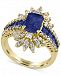 Royale Blue by Effy Sapphire (2-1/2 ct. t. w. ) and Diamond (3/4 ct. t. w. ) Ring in 14k Gold
