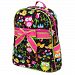 Owl Quilted Print Backpack Trimmed in Hot Pink - How Gives a Woot