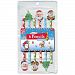 Novelty Christmas Pencils With Eraser Toppers - Pk6