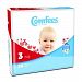 Comfees Baby Disposable Diapers Size 3 Wetness Indicator Tab Closure 16 -28lbs
