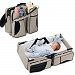 3 in 1 - Diaper Bag - Travel Bassinet - Change Station - (Light Cream) - Multi-purpose #1 Baby Diaper Tote Bag Bed Nappy Infant Carrycot Crib Cot Nursery Portable Change Table Portacrib Boy Girl Top Best Quality Bottle Mom Dad by Boxum