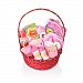 SESAME STREET Newborn Gift Basket For Baby Girls (0-6 Months), 23 Piece Bundle Filled Baby Gift Basket, Perfect Ideas For Birthdays, Easter, Christmas, Get Well, or Other Occasion
