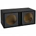 Atrend Zv12D-Black Atrend Series 12-Inch Dual Vented Chambered Kandy Kolor Enclosure (Black)