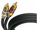 Premium RCA Audio Cable - RCA (M) - RCA (M) - 130 Ft - Black
