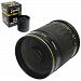 Opteka 500mm / 1000mm High Definition Mirror Telephoto Lens for Nikon D4s, D4, D3x, Df, D810, D800, D750, D610, D600, D7100, D7000, D5300, D5200, D5100, D3300, D3200 and D3100 Digital SLR Cameras