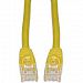 CAT6, UTP, with Molded Boot, Yellow, 100 ft
