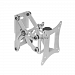 Monoprice 104565 Adjustable Tilt and Swivel Wall Mount Bracket for 10-30-Inch LCD/LED TVs, Silver