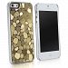 BoxWave LuxePave Apple iPhone 5s Case - Hybrid Hard Plastic Mosaic Pattern Case Cover with Shimmer Shiny Mosaic Design- Lightweight Durable Anti-Slip Protection for the Apple iPhone 5s (Gold)
