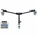 Portable Tripod Dolly With Carrying Case For The Panasonic Lumix DMC-GF1, FZ35 Digital Cameras