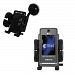 Gomadic Brand Flexible Car Auto Windshield Holder Mount for the Samsung Delve - Gooseneck Suction Cup Style Cradle