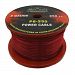 Absolute P8250RD 8-Gauge Spool Power Wire Cable, 250 Feet (Red)