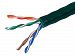 Monoprice 1000-Feet 24AWG Cat5e 350MHz UTP Stranded In-Wall Rated Bulk Ethernet Bare Copper Cable, Green