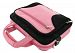 rooCase Dell Inspiron Mini IM12-2870 12.1-Inch Netbook Carrying Case - Pink / Black Deluxe Bag