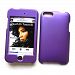 Apple iPod Touch 2nd & 3rd Generation Rubberized Snap-on Protector Cover Hard Case Purple