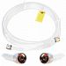 Wilson Electronics 75 Foot WILSON400 Ultra Low Loss Coax Cable With N Male Connectors White HEC0NLB4I-1615