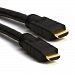 Monoprice 103571 35-Feet 22AWG CL2 Silver Plated Standard HDMI Cable - Black