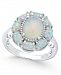 Opal Flower Ring (2-1/5 ct. t. w. ) in Sterling Silver