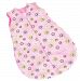 Summer Infant Slumbersack Sleeveless Microfleece - Pink Flower Print-Small/Medium