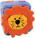 Rich Frog Educational Products - 4 inch K'Nits Blocks - Lion - K'NITS Baby Blocks are soft, squishy 4 inch cubes