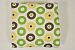 Bacati Modern Dots/Stripes Green Quilted Sheet