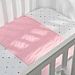 BreathableBaby Wick-Dry Plush Sheet Saver- Pink Mist