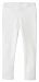 City Threads Girls' Leggings 100% Cotton for School or Play Perfect for Sensitive Skin or SPD Sensory Friendly Clothing Solid Color, White, 4T