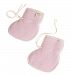 LANACARE Baby Booties in Organic Wool, Soft Pink, size 50 (0-3 mo)