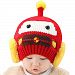 Mily lovely Unisex Baby Winter Warm Wool knit sweater Cap Hat Red