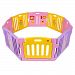 HPD Baby Playpen Kids 8 Panel Safety Play Center Yard Home Indoor Outdoor Pink Girls by HPD Baby n Kids
