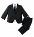 Spring Notion Baby Boys' Modern Fit Dress Suit Set Medium/6-12M Black
