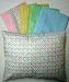 SheetWorld - Baby Pillow Case - Percale Pillow Cases - Pastel Bubbles Collection - Multi-Color On White - Made In USA by sheetworld