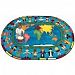 Joy Carpets Kid Essentials Inspirational Oval Let The Children Come Area Rug, Multicolored, 7'8" x 10'9"