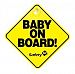 Safety 1st "Baby On Board" Sign, 2-Pack