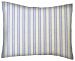 SheetWorld Crib / Toddler Percale Baby Pillow Case - Lavender Dual Stripe - Made In USA by sheetworld