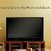PopDecors - I Love you to the Moon and Back- words quote phrase - inspirational quote wall decals quote decals wall stickers quotes inspirational quotes decals lyrics famous quotes wall decals nursery rhyme by Pop Decors