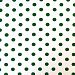 SheetWorld Fitted Cradle Sheet - Hunter Green Polka Dots - Made In USA by sheetworld