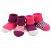 Copapa Baby Boys/girls 4-pair Baby Winter Cotton Socks Extral Thick Warm Ferry Quarter Socks (1-3 years) (Purple Red)