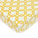 TL Care Heavenly Soft Chenille Fitted Crib Sheet for Standard Crib and Toddler Mattresses, Golden Yellow Gotcha, 28" x 52"