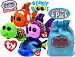 TY Beanie Boos "Sea Creatures" Zippy (Sea Turtle), Sami (Orange Fish), Flippy (Multi-color Fish) & Aqua (Blue Fish) Gift Set Bundle with Bonus "Matty's Toy Stop" Storage Bag - 4 Pack