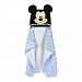 Disney Baby MICKEY MOUSE Puppet Head Towel, Blue