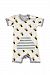 Cat & Dogma - Certified Organic Infant Romper 3-6 Months - Bee