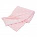 American Baby Company 100% Cotton Sweater Knit Blanket, Pink/White Dot
