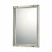 724401MM - Capital Lighting - 36 Rectangular Decorative Mirror Winter Gold Finish -