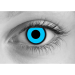 Blue Manson Halloween Contact Lenses