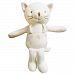 (Lovely Kitty)100% Organic Cotton Baby First Doll 11 inches No Dyeing
