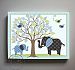 MuralMax - Whimsical Characters & Nursery Tree of Life Theme - Canvas Decor - Size - 24 x 30
