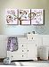 MuralMax - Whimsical Characters & Nursery Tree of Life Theme - Canvas Decor - Set of 3 - Size - 8 x 10