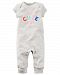 Carter's Baby Girl Jumpsuit (6 Months, Heather) by Carter's