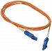 C2G / Cables to Go 14502 LC/LC Duplex 50/125 Multimode Fiber Patch Cable (3 Meters, Orange)