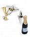 Sutton by Rhona Sutton Men's Two-Tone Champagne Flute and Bottle Cuff Links